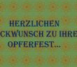 Herzlichen Glückwunsch Zu Ihrem Opferfest